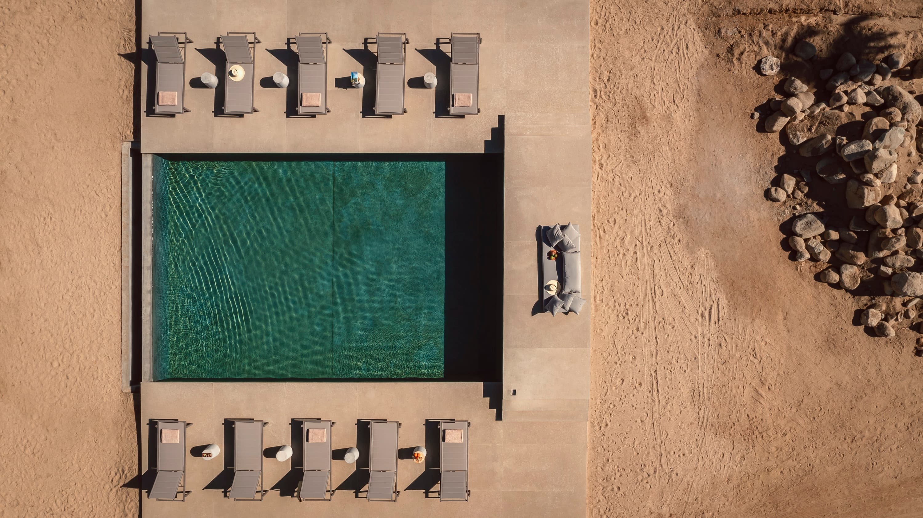 witness locations salara el pescadero baja aerial pool green tile loungers
