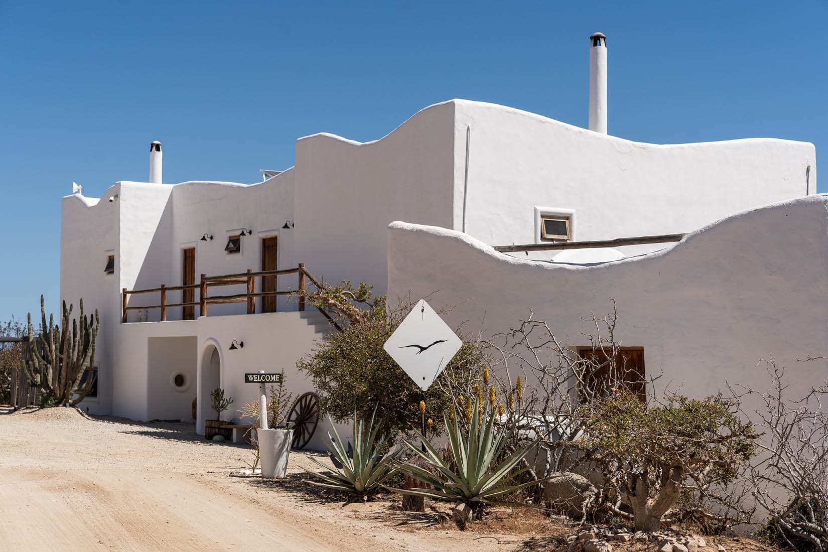 witness locations desierto mar nest baja east cape baja sur exterior white villa agave desert drive