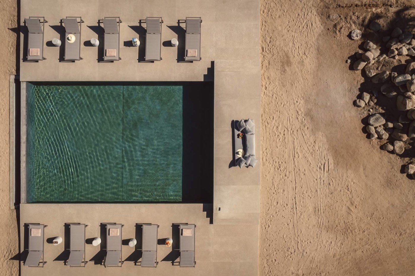 Mexico filming location, a private retreat
