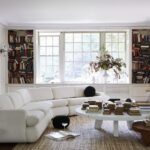 Textural whitewashed living space at Loveland, a Leanne Ford–designed home