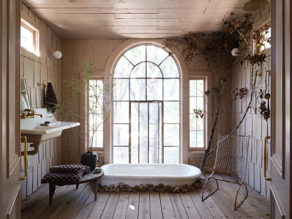 Leftovers Farmhouse interior in Round Top, Texas